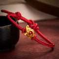 AngelSeer Handmade Red String Elephant Love Heart Protection Braided Adjustable Bracelet