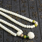 AngelSeer "Hoping for Serenity and Mindfulness" Bodhi Lotus Mala Includes Gift Message Card